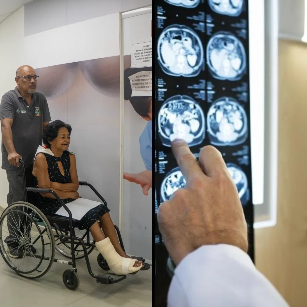 foto dentro do hospital